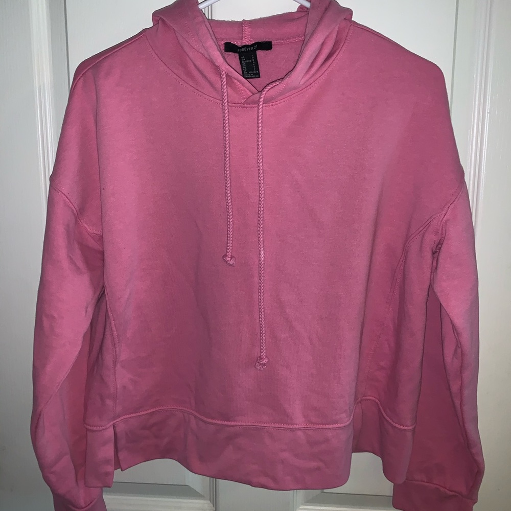 Crop top hoodie